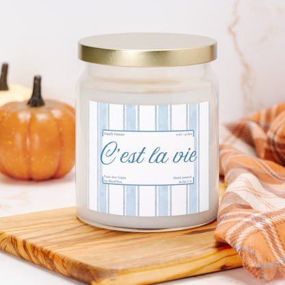 "C'est la vie" Candle Apothecary Jar 9oz