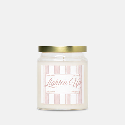 "Lighten Up" Candle Apothecary Jar 9oz